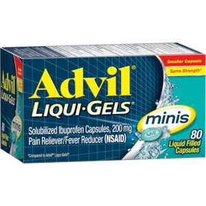 애드빌 미니사이즈 200mg 80정 감기 통증완화 해열