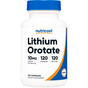 뉴트리코스트 리튬 오로테이트 10mg 120정 뇌건강 인지능력 감정안정